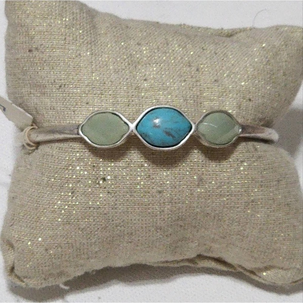 Lucky brand jeweled turquoise bangle‎ bracelet new!!!